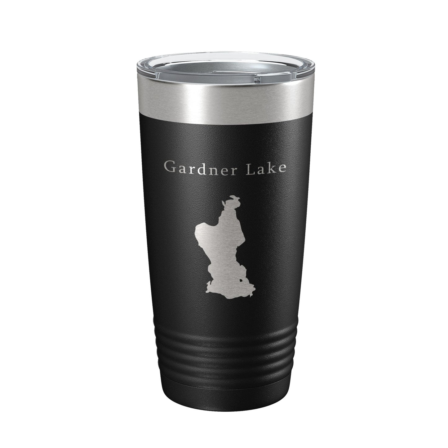 Gardner Lake Map Tumbler Travel Mug Insulated Laser Engraved Coffee Cup Connecticut 20 oz-5