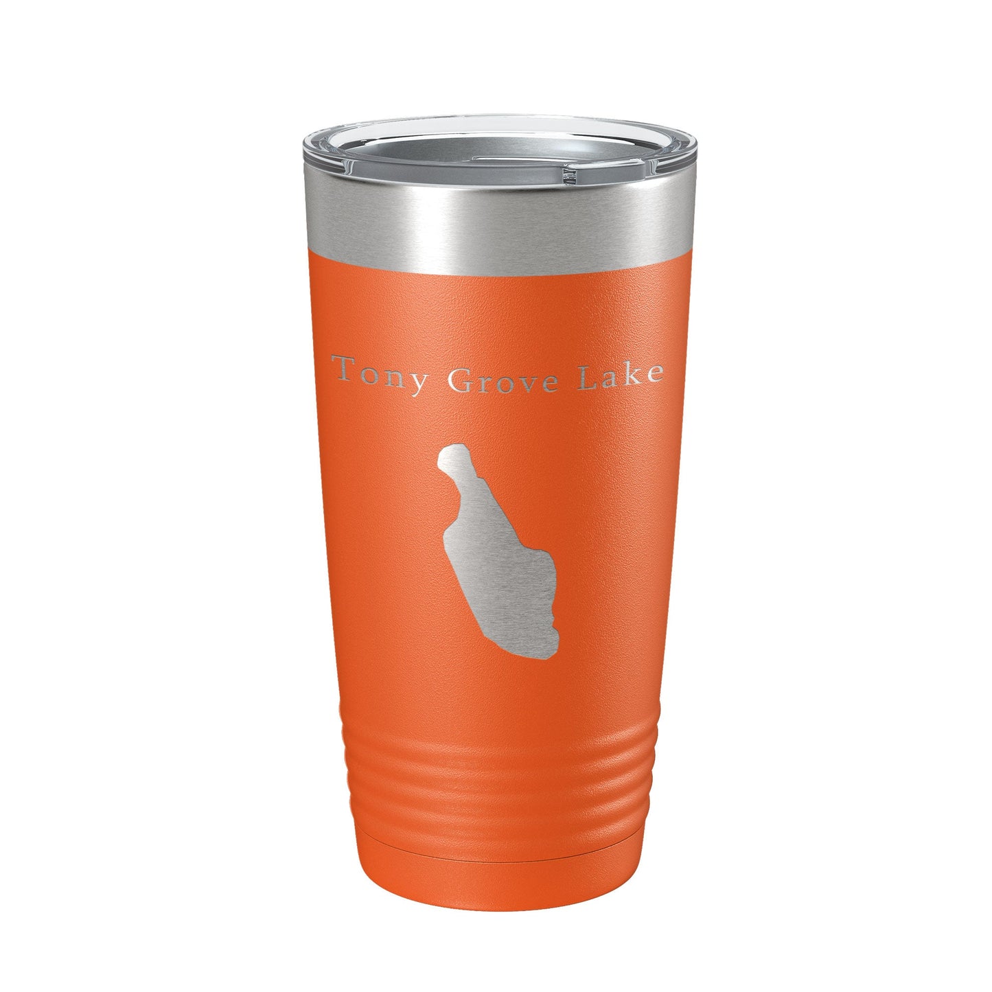 Tony Grove Lake Map Tumbler Travel Mug Insulated Laser Engraved Coffee Cup Utah 20 oz-17