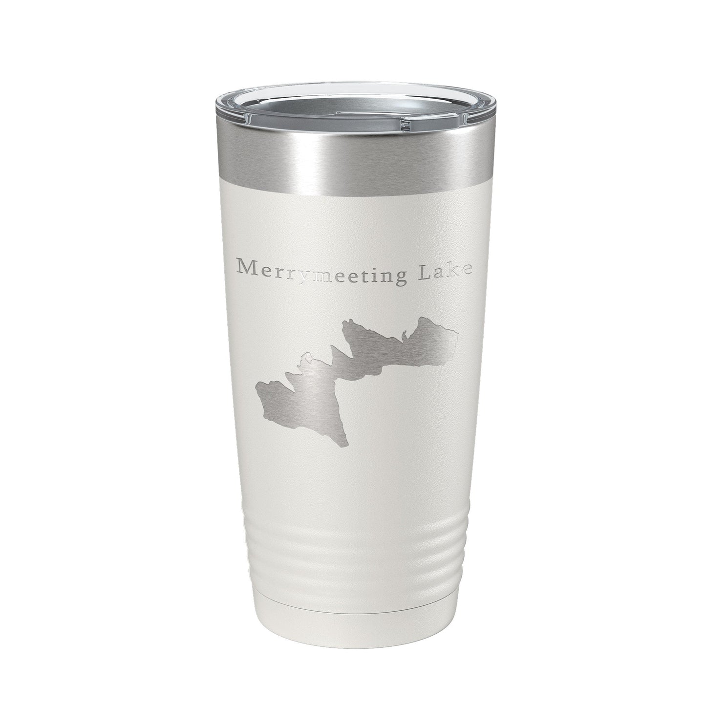 Merrymeeting Lake Map Tumbler Travel Mug Insulated Laser Engraved Coffee Cup New Hampshire 20 oz-7