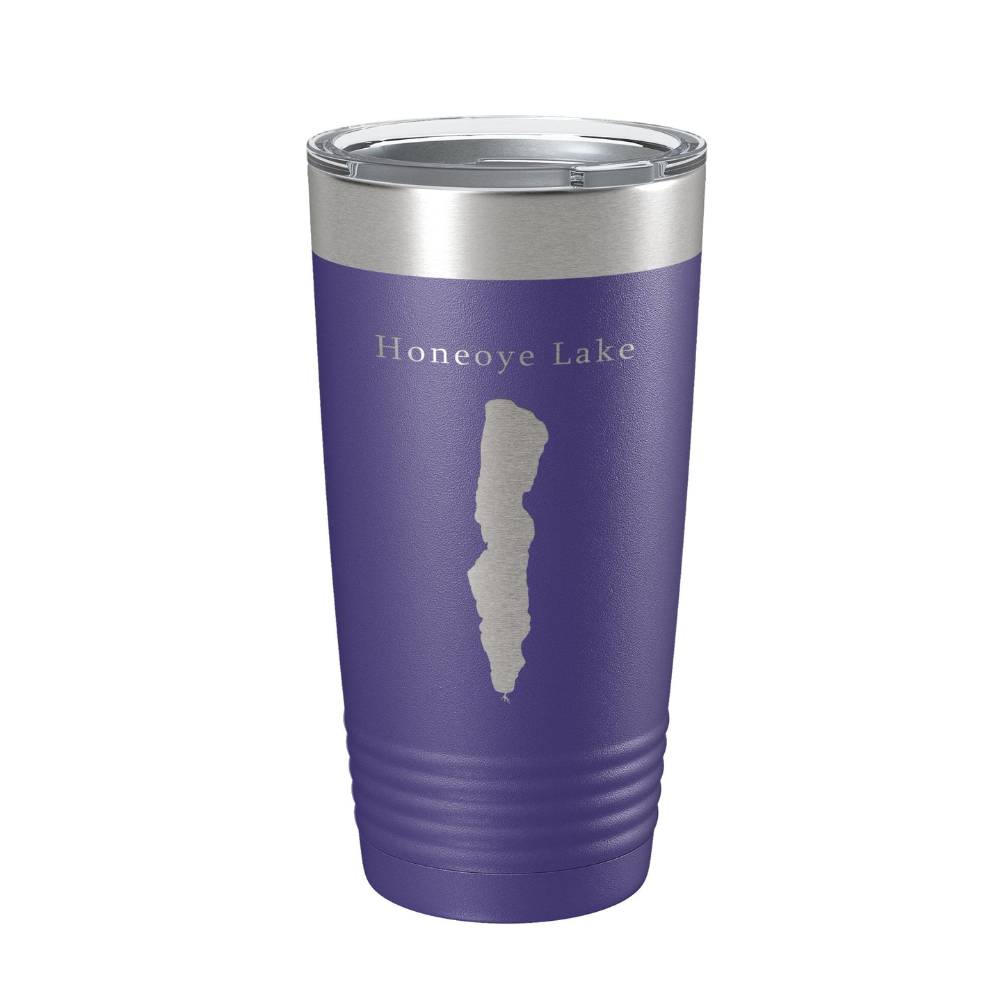 Honeoye Lake Map Tumbler Travel Mug Insulated Laser Engraved Coffee Cup New York 20 oz-15