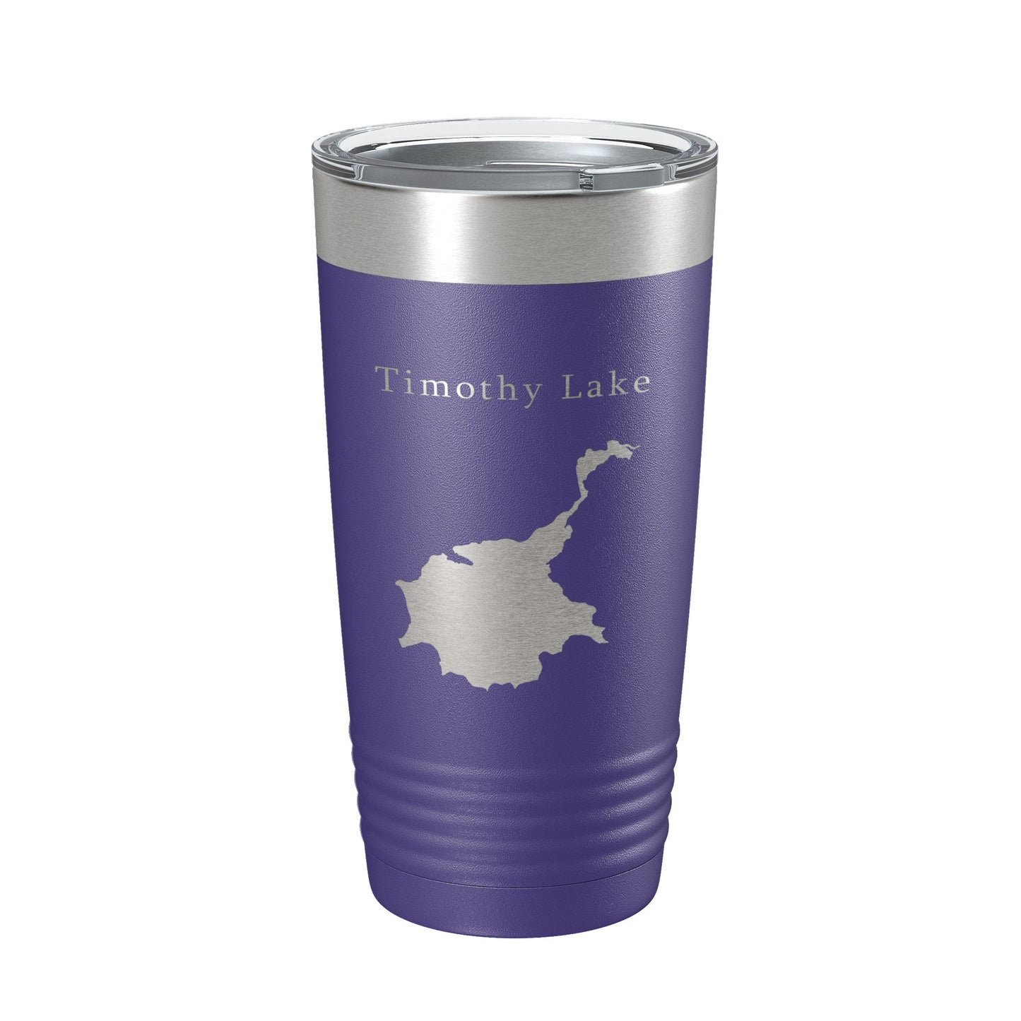 Timothy Lake Map Tumbler Travel Mug Insulated Laser Engraved Coffee Cup Oregon 20 oz-15