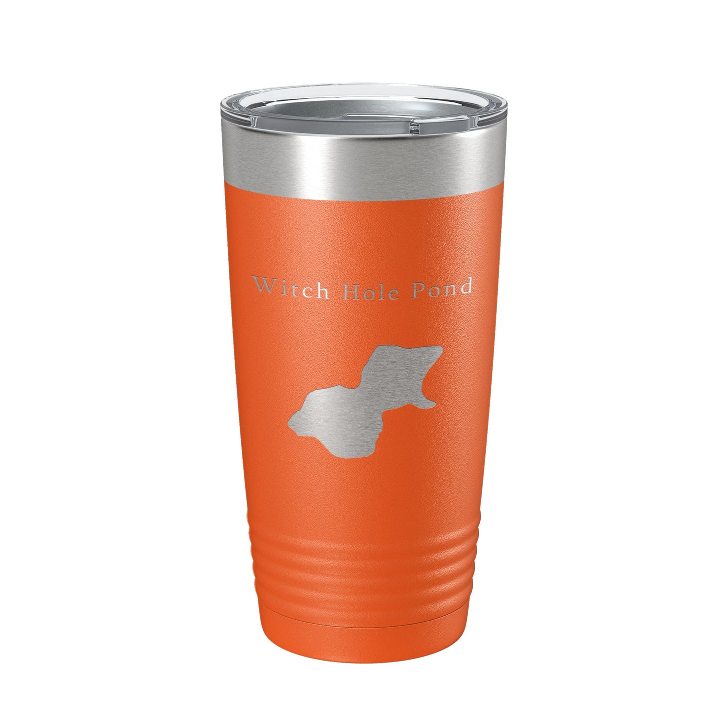 Witch Hole Pond Tumbler Lake Map Travel Mug Insulated Laser Engraved Coffee Cup Acadia Maine 20 oz-17
