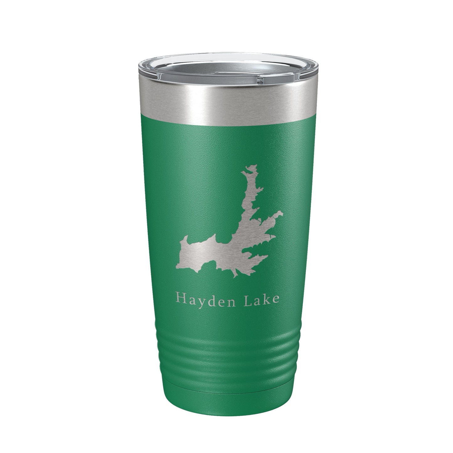 Hayden Lake Map Tumbler Travel Mug Insulated Laser Engraved Coffee Cup Idaho 20 oz-9