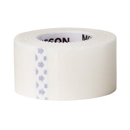 Medical Tape McKesson White 1 Inch X 10 Yard Silk-Like Cloth NonSterile