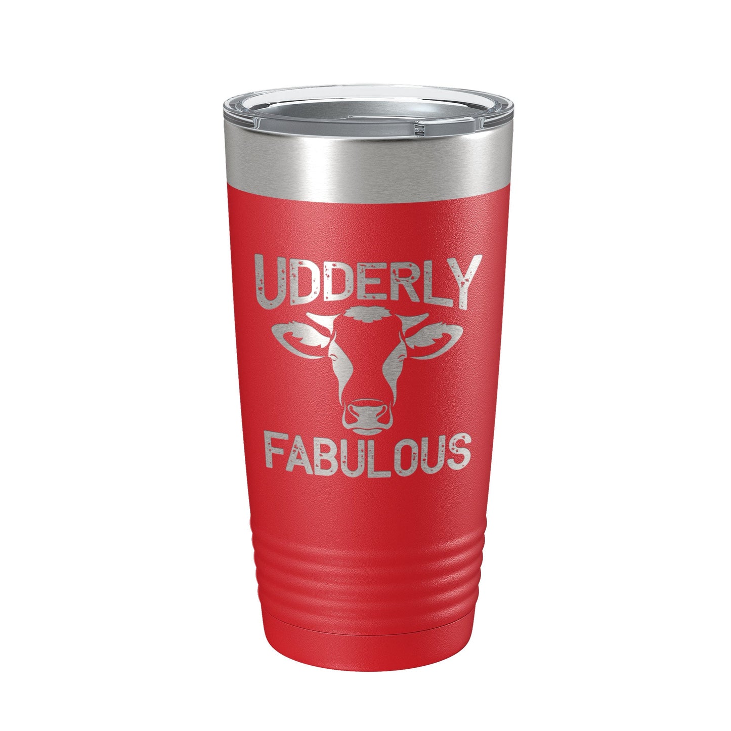 Udderly Fabulous Tumbler Cow Travel Mug Gift Insulated Laser Engraved Coffee Cup Utterly Dairy Farmer 20 oz-10