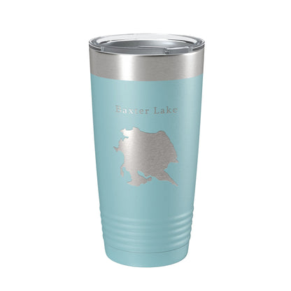 Baxter Lake Map Tumbler Travel Mug Insulated Laser Engraved Coffee Cup Rochester New Hampshire 20 oz-13