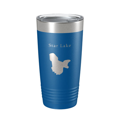 Star Lake Map Tumbler Travel Mug Insulated Laser Engraved Coffee Cup Putnam County Florida 20 oz-6