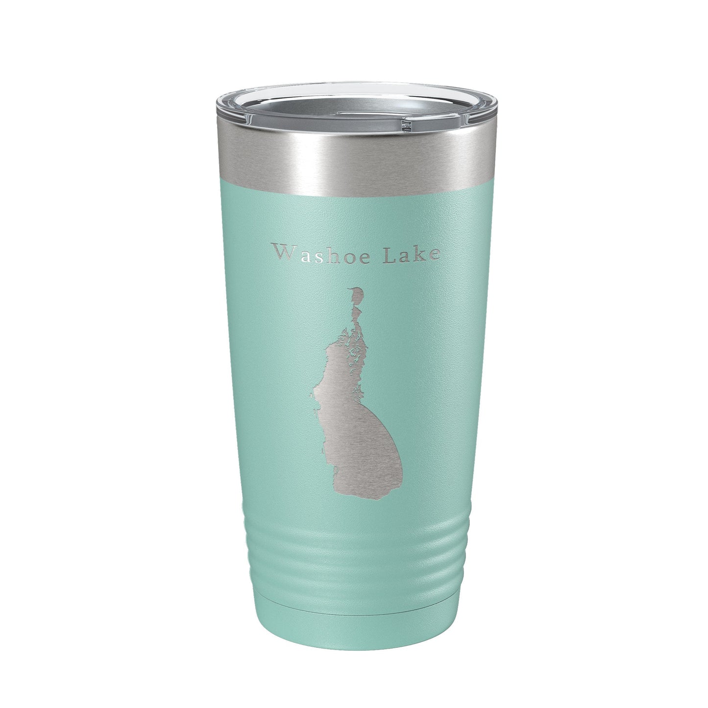 Washoe Lake Map Tumbler Travel Mug Insulated Laser Engraved Coffee Cup Nevada 20 oz-12