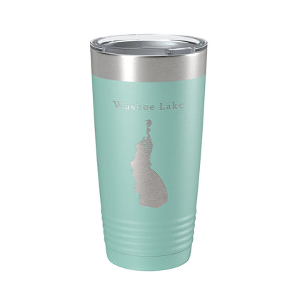 Washoe Lake Map Tumbler Travel Mug Insulated Laser Engraved Coffee Cup Nevada 20 oz-12