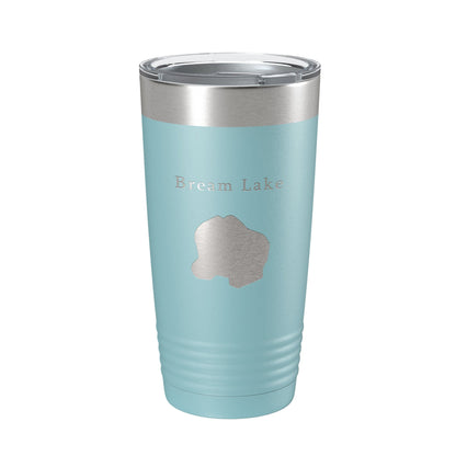 Bream Lake Map Tumbler Travel Mug Insulated Laser Engraved Coffee Cup Florida 20 oz-13