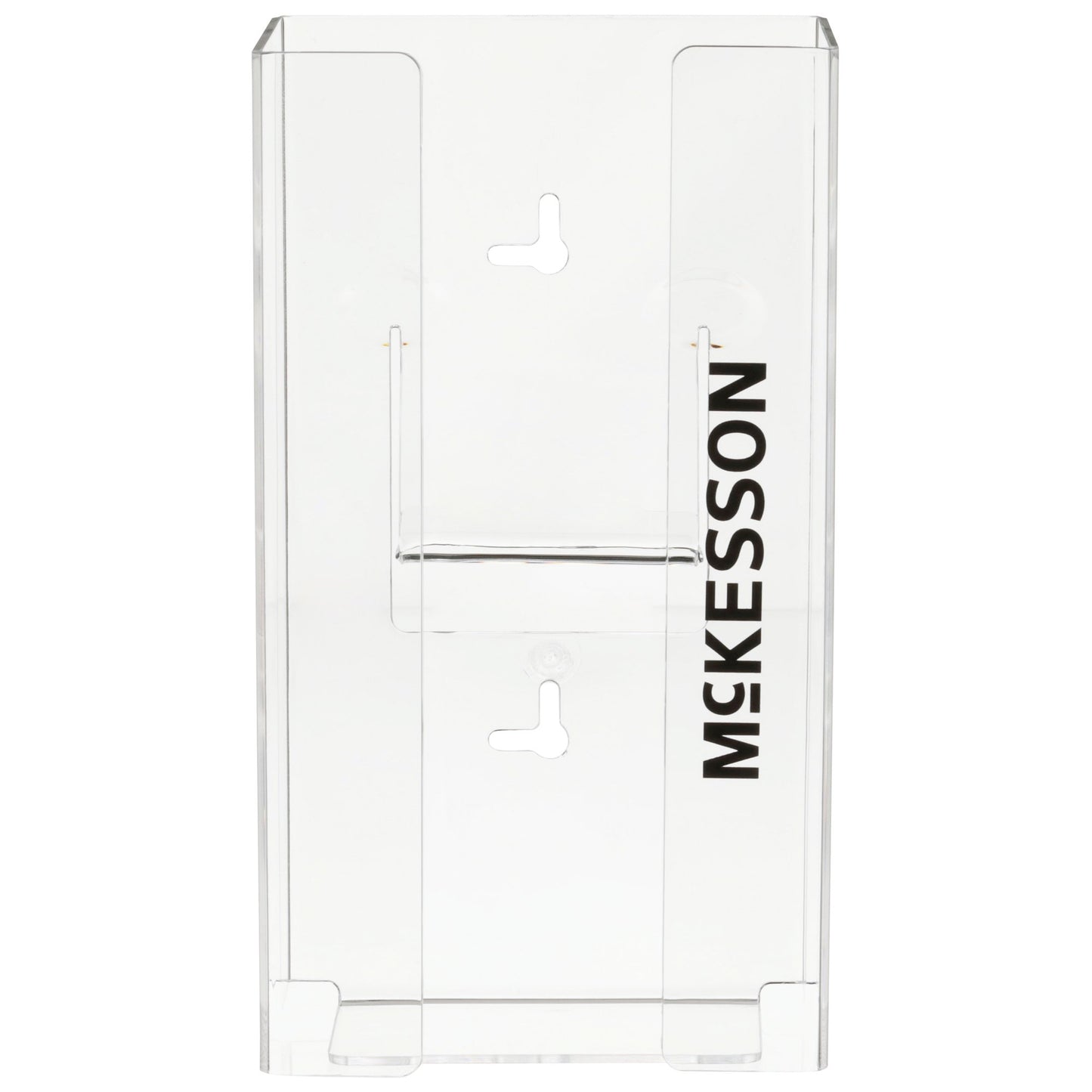 Glove Box Holder McKesson Horizontal or Vertical Mounted 1-Box Capacity Clear 4 X 5-1/2 X 10 Inch Plastic
