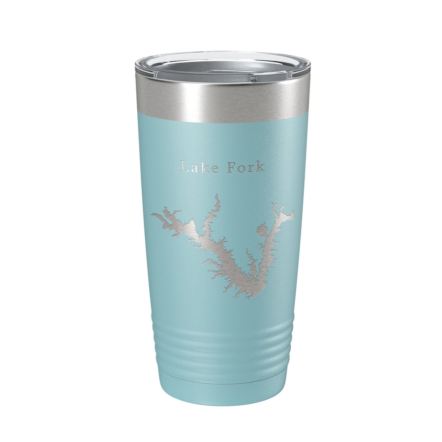 Lake Fork Reservoir Map Tumbler Travel Mug Insulated Laser Engraved Coffee Cup Texas 20 oz-13