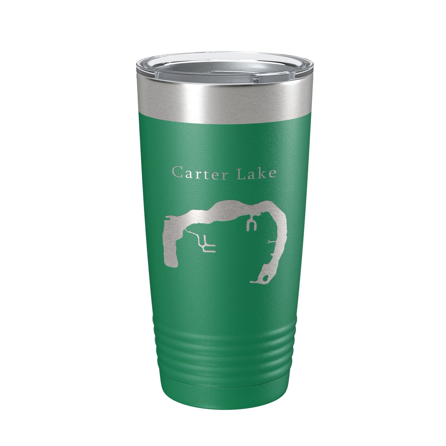 Carter Lake Map Tumbler Travel Mug Insulated Laser Engraved Coffee Cup Iowa Omaha Nebraska 20 oz-9