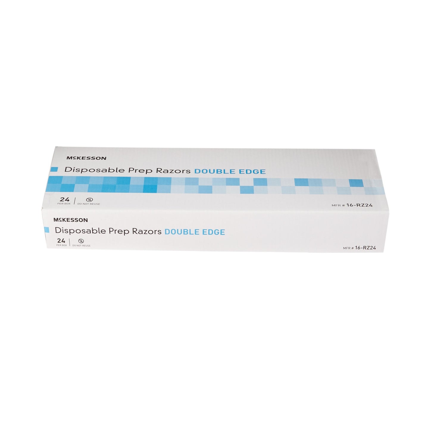 Surgical Prep Razor McKesson Double Edge Single Blade NonSterile Disposable