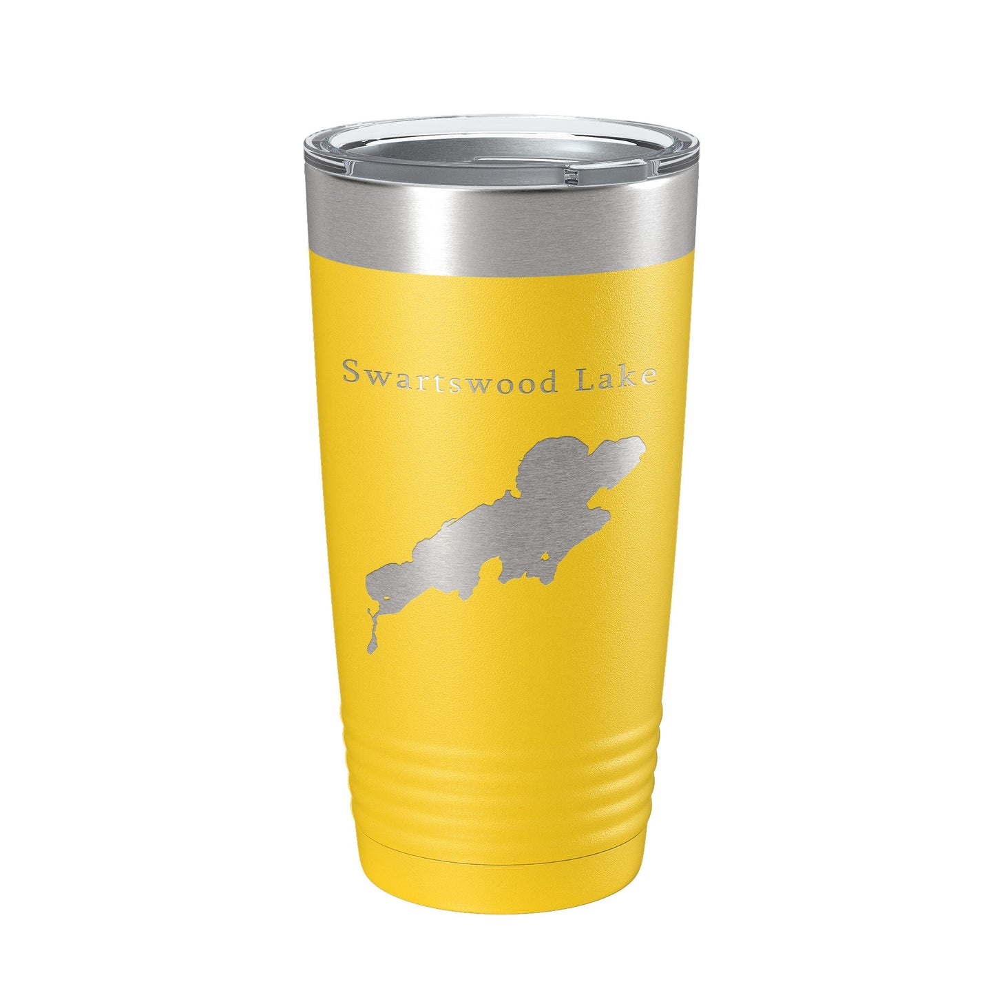 Swartswood Lake Map Tumbler Travel Mug Insulated Laser Engraved Coffee Cup New Jersey 20 oz-19