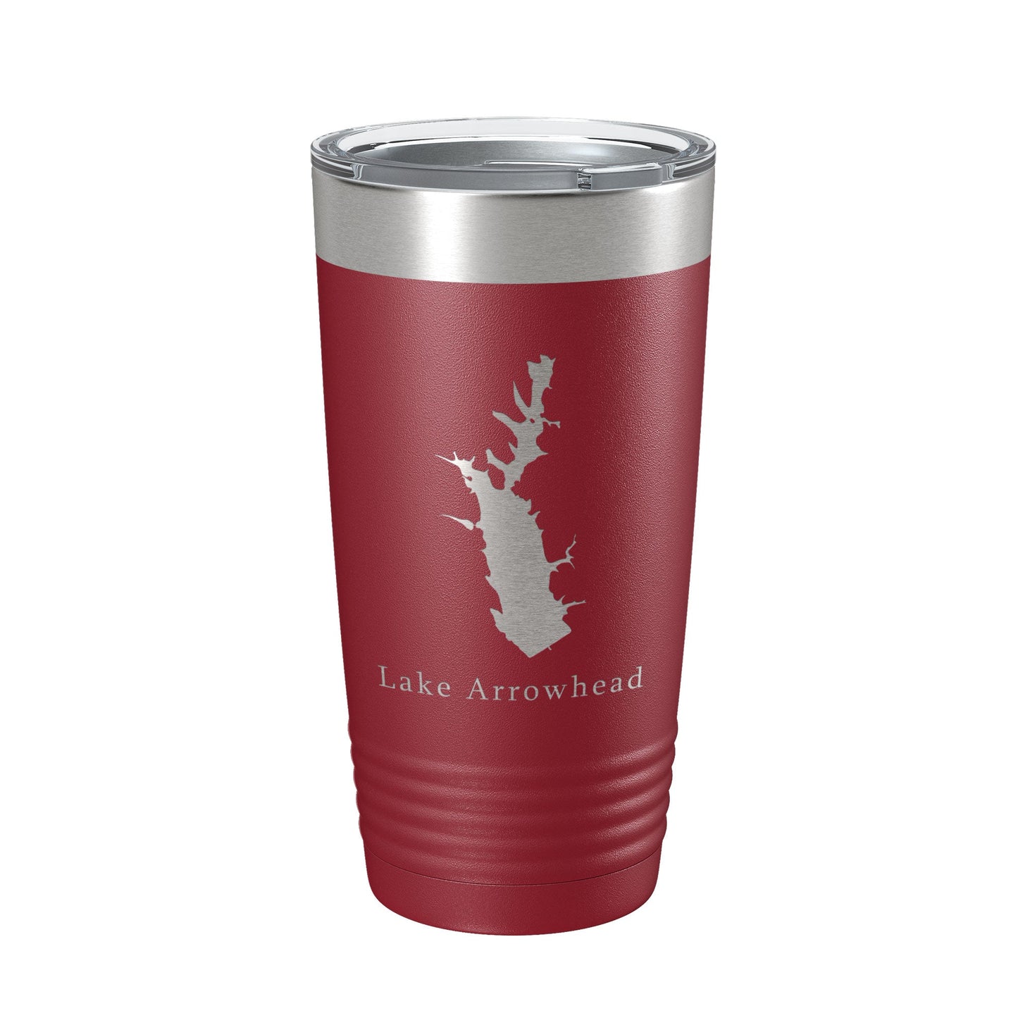 Lake Arrowhead Map Tumbler Travel Mug Insulated Laser Engraved Coffee Cup Georgia 20 oz-18