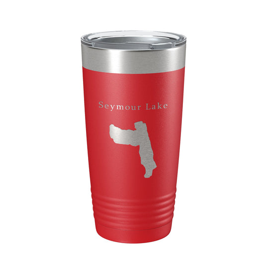 Seymour Lake Map Tumbler Travel Mug Insulated Laser Engraved Coffee Cup Vermont 20 oz-10