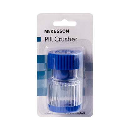 Pill Crusher McKesson Hand Operated Clear