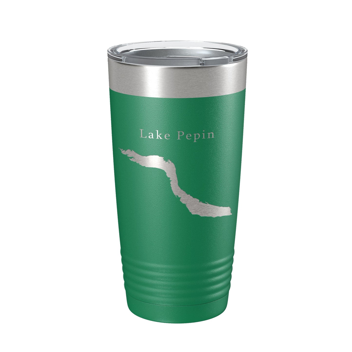 Lake Pepin Map Tumbler Travel Mug Insulated Laser Engraved Coffee Cup Minnesota Wisconsin 20 oz-9