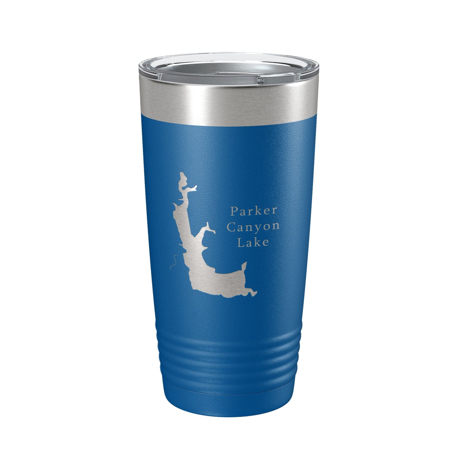 Parker Canyon Lake Map Tumbler Travel Mug Insulated Laser Engraved Coffee Cup Arizona 20 oz-6