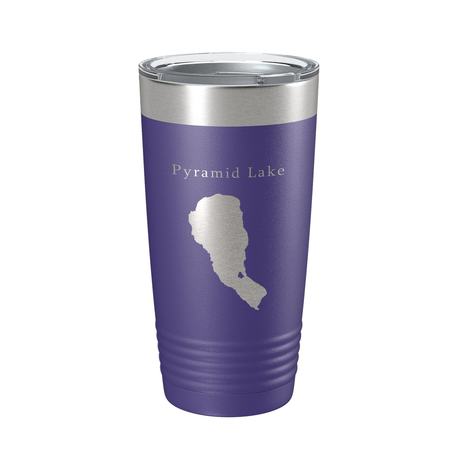 Pyramid Lake Map Tumbler Travel Mug Insulated Laser Engraved Coffee Cup Nevada 20 oz-15