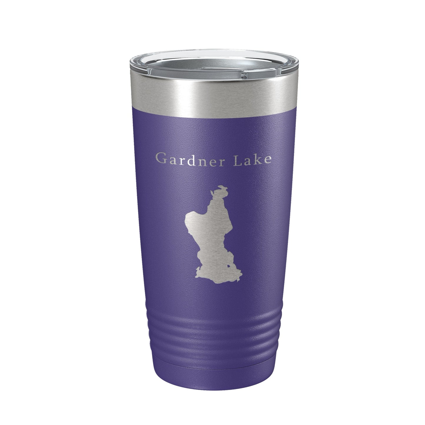 Gardner Lake Map Tumbler Travel Mug Insulated Laser Engraved Coffee Cup Connecticut 20 oz-15