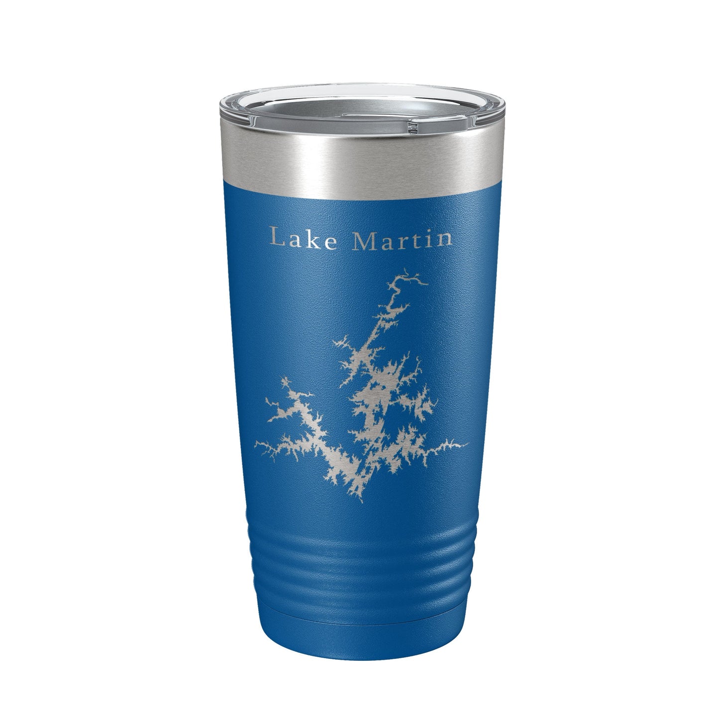 Lake Martin Map Tumbler Travel Mug Insulated Laser Engraved Coffee Cup Alabama 20 oz-6