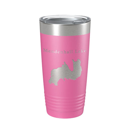 Mendenhall Lake Map Tumbler Travel Mug Insulated Laser Engraved Coffee Cup Alaska 20 oz-11