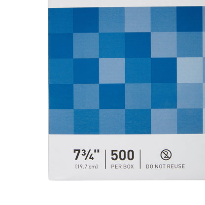 Flexible Drinking Straw McKesson 7-3/4 Inch Length White Individually Wrapped