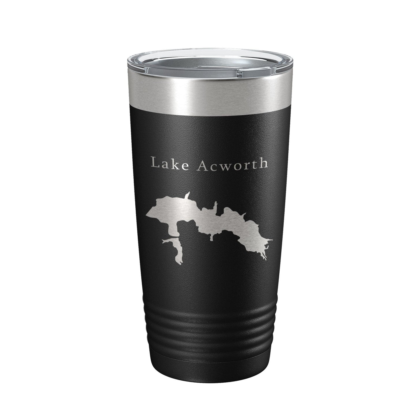 Lake Acworth Map Tumbler Travel Mug Insulated Laser Engraved Coffee Cup Georgia 20 oz-0