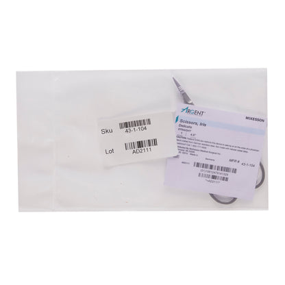 Utility Scissors McKesson Argent™ 7-1/2 Inch Length Surgical Grade Stainless Steel Finger Ring Handle