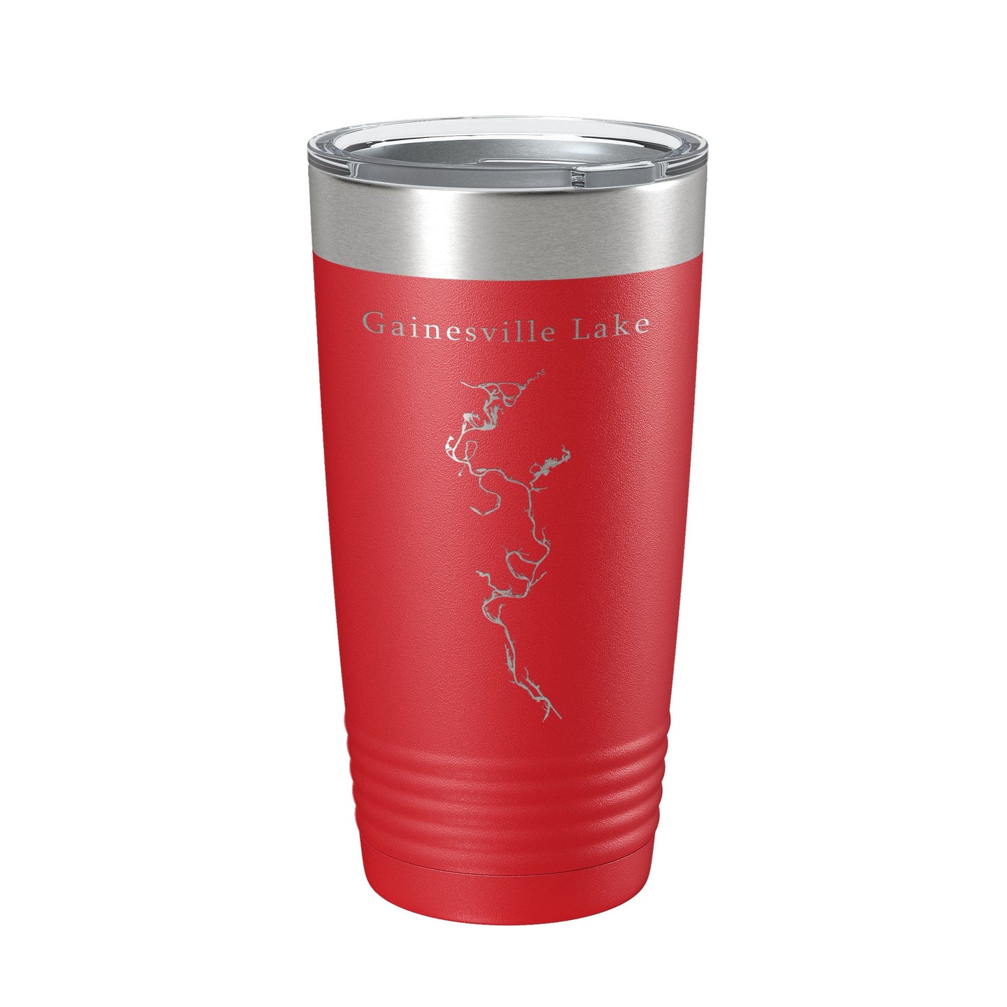 Gainesville Lake Map Tumbler Travel Mug Insulated Laser Engraved Coffee Cup Alabama 20 oz-10