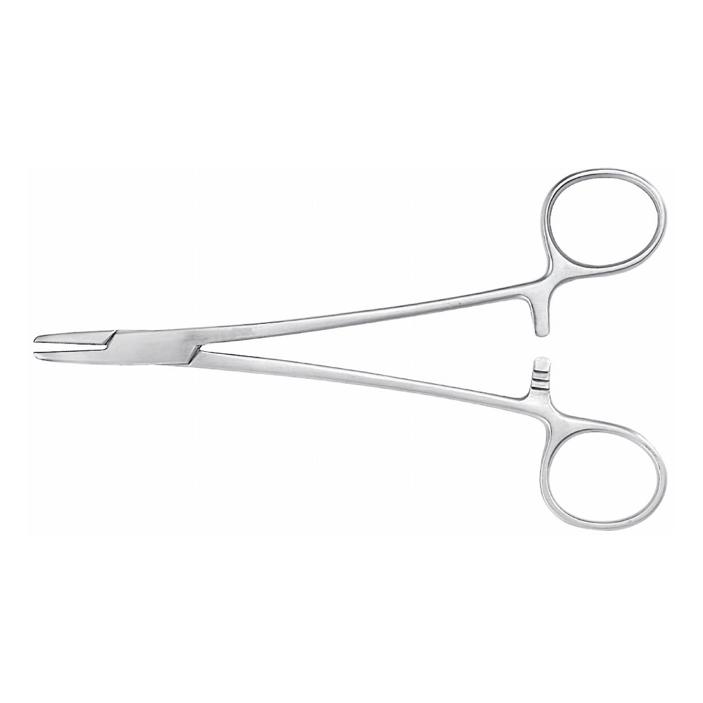 Needle Holder McKesson Argent™ Mayo-Hegar 5 Inch Length Serrated Jaws Finger Ring Handle