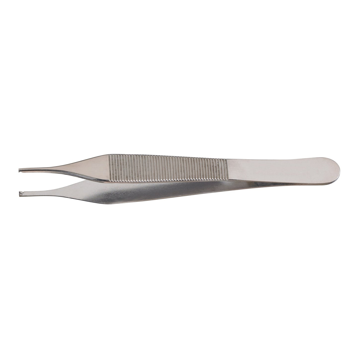 Tissue Forceps McKesson Adson 4-3/4 Inch Length Floor / Office Grade Pakistani Stainless Steel NonSterile NonLocking Thumb Handle Straight 1 X 2 Teeth