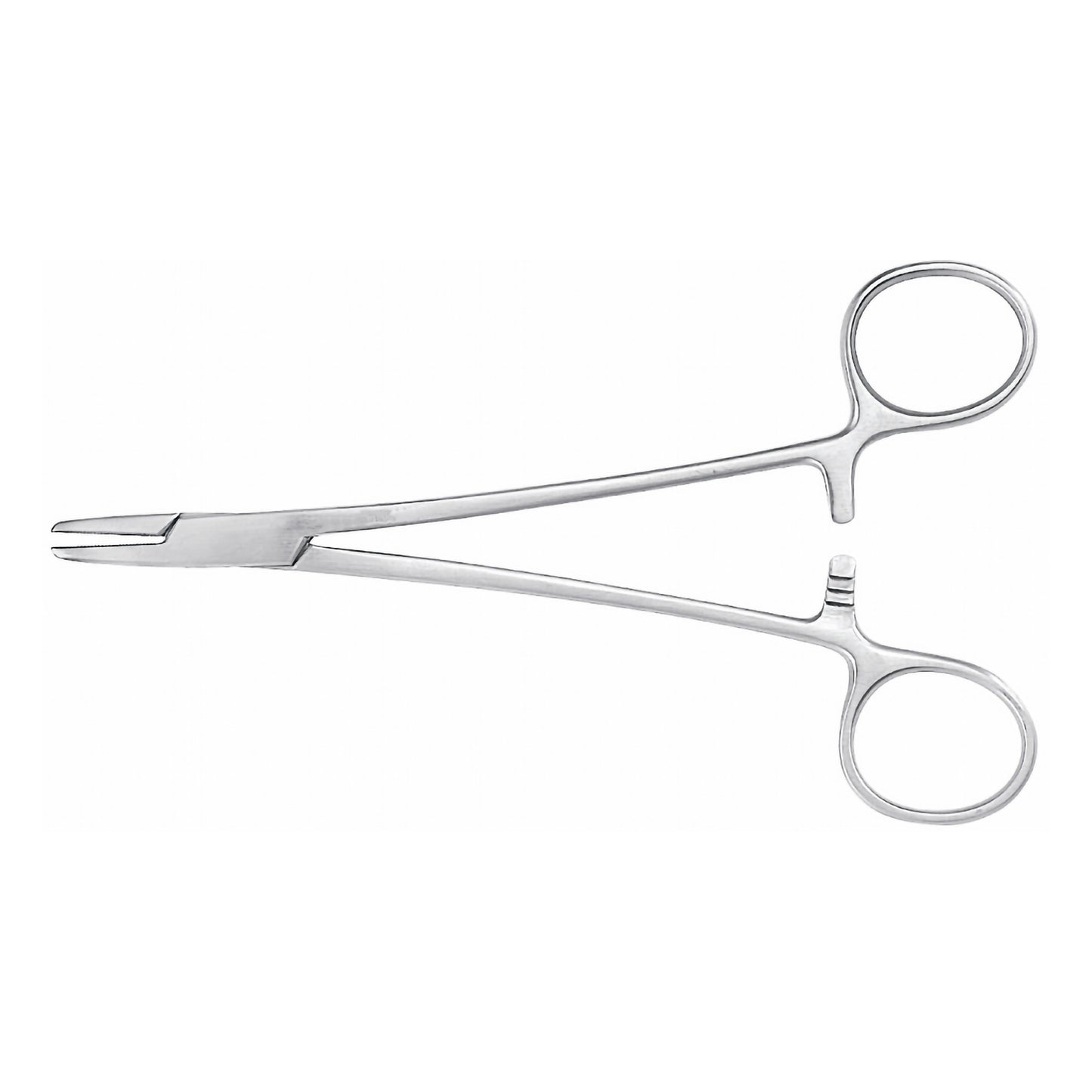 Needle Holder McKesson Mayo-Hegar 7 Inch Length Serrated Jaws Finger Ring Handle
