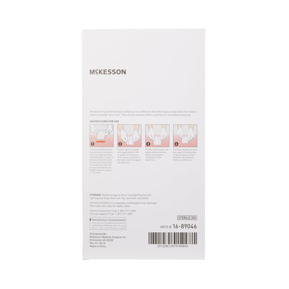 Island Dressing McKesson 4 X 6 Inch Rectangle Sterile