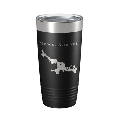 Moodus Reservoir Tumbler Lake Map Travel Mug Insulated Laser Engraved Coffee Cup Connecticut 20 oz-5