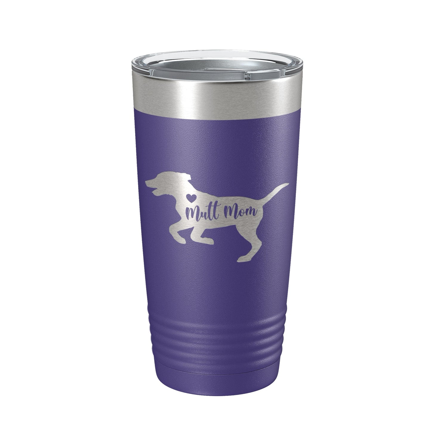 Mutt Mom Tumbler Dog Travel Mug Gift Insulated Laser Engraved Coffee Cup 20 oz-15