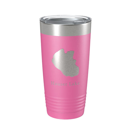 Hauser Lake Map Tumbler Travel Mug Insulated Laser Engraved Coffee Cup Idaho 20 oz-11