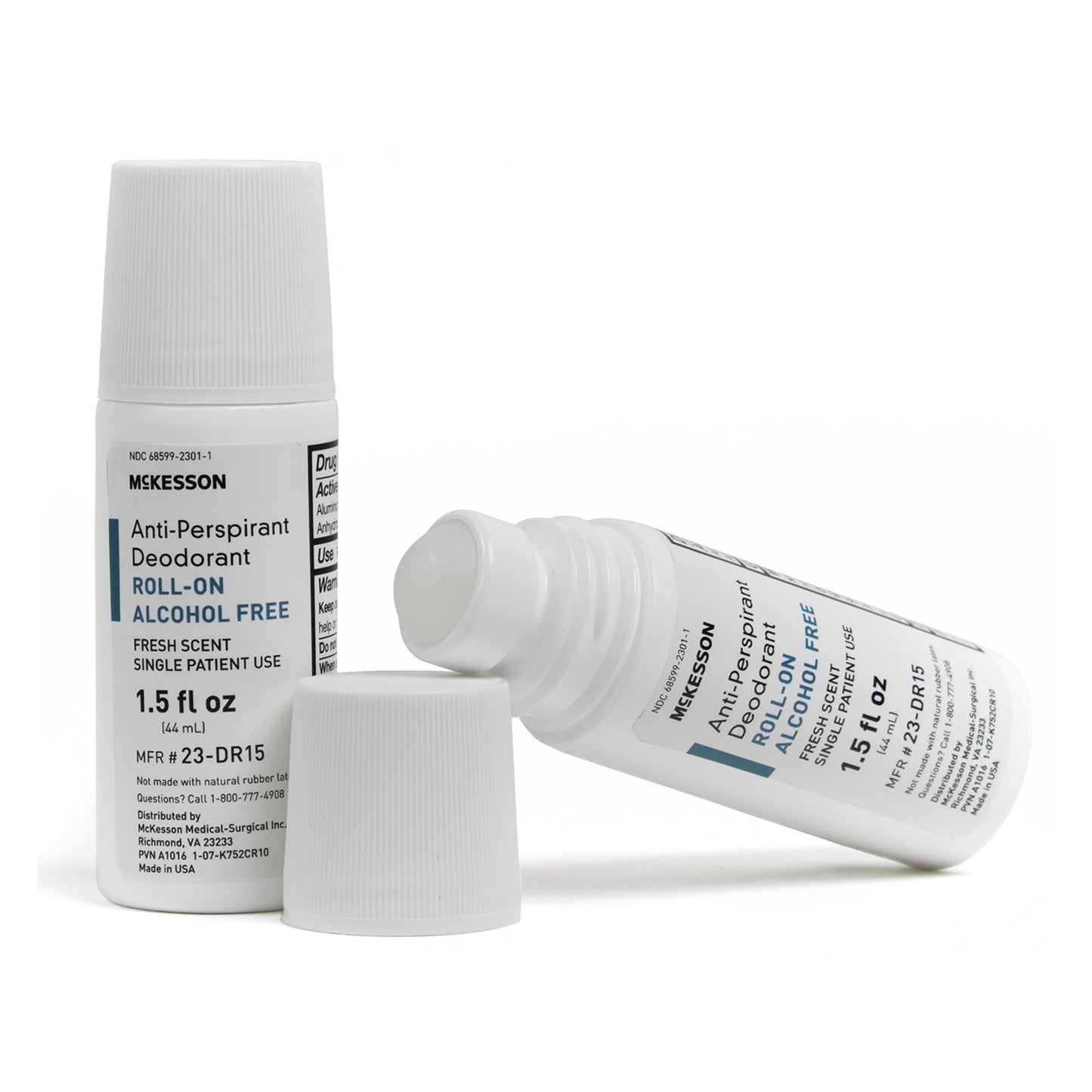 Antiperspirant / Deodorant McKesson Roll-On 1.5 oz. Fresh Scent