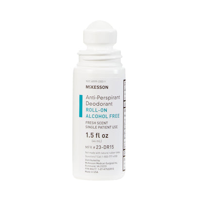 Antiperspirant / Deodorant McKesson Roll-On 1.5 oz. Fresh Scent