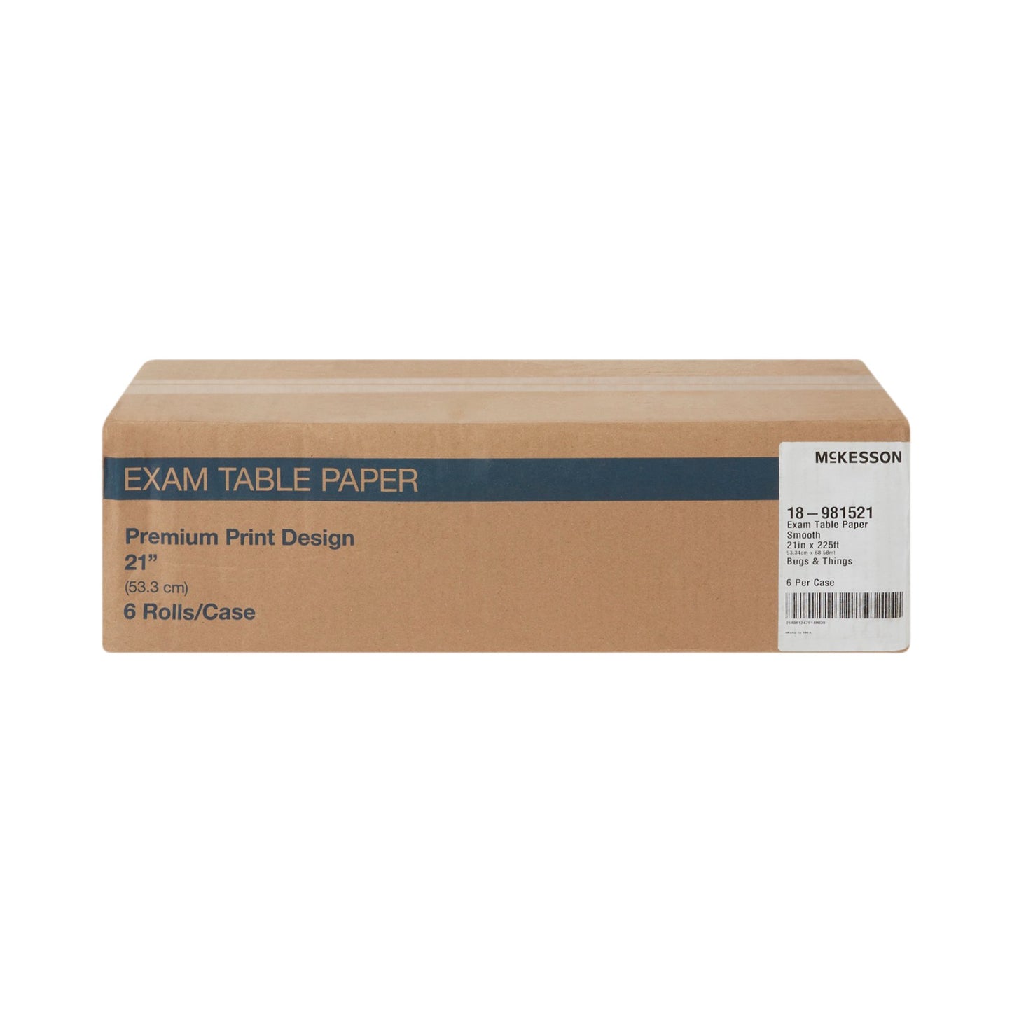 Table Paper McKesson 21 Inch Width 225 Foot Length Print (Bugs and Things) Smooth