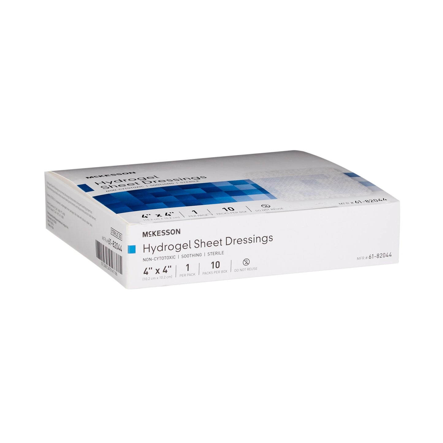 Hydrogel Wound Dressing McKesson Sheet 4 X 4 Inch Sterile