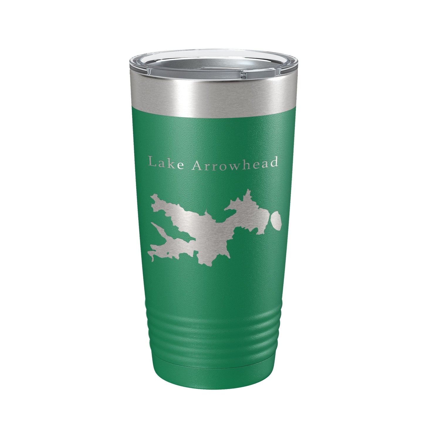 Lake Arrowhead Map Tumbler Travel Mug Insulated Laser Engraved Coffee Cup California 20 oz-9