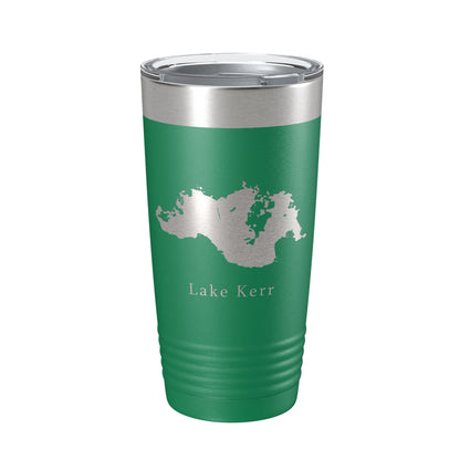 Lake Kerr Map Tumbler Travel Mug Insulated Laser Engraved Coffee Cup Florida 20 oz-9
