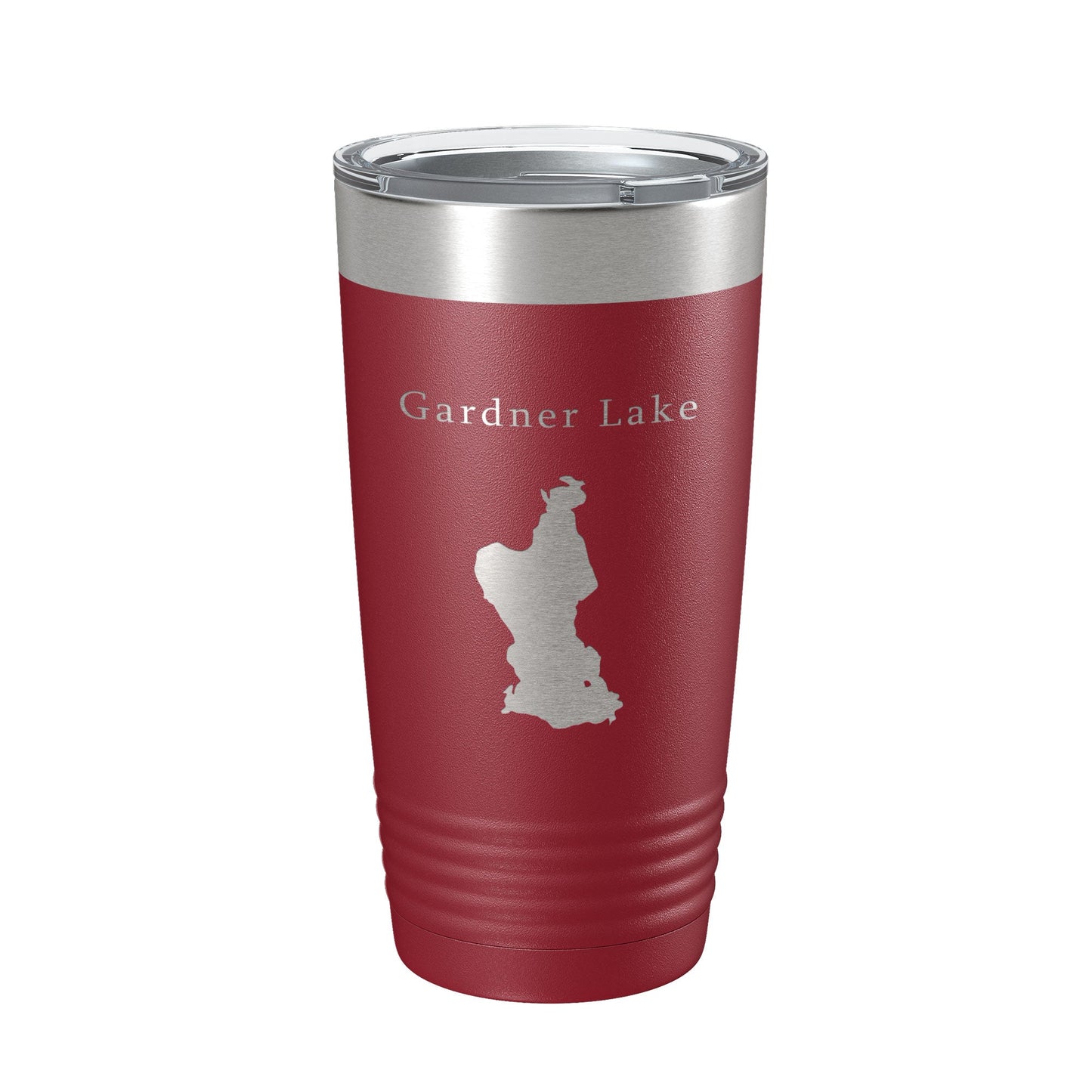 Gardner Lake Map Tumbler Travel Mug Insulated Laser Engraved Coffee Cup Connecticut 20 oz-18