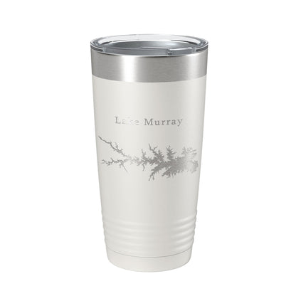 Lake Murray Map Tumbler Travel Mug Insulated Laser Engraved Coffee Cup South Carolina 20 oz-7