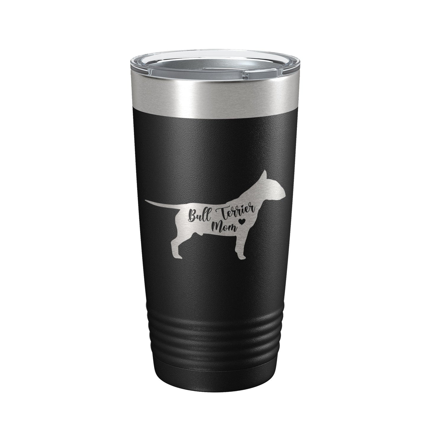 Bull Terrier Mom Tumbler Dog Travel Mug Gift Insulated Laser Engraved Coffee Cup 20 oz-5