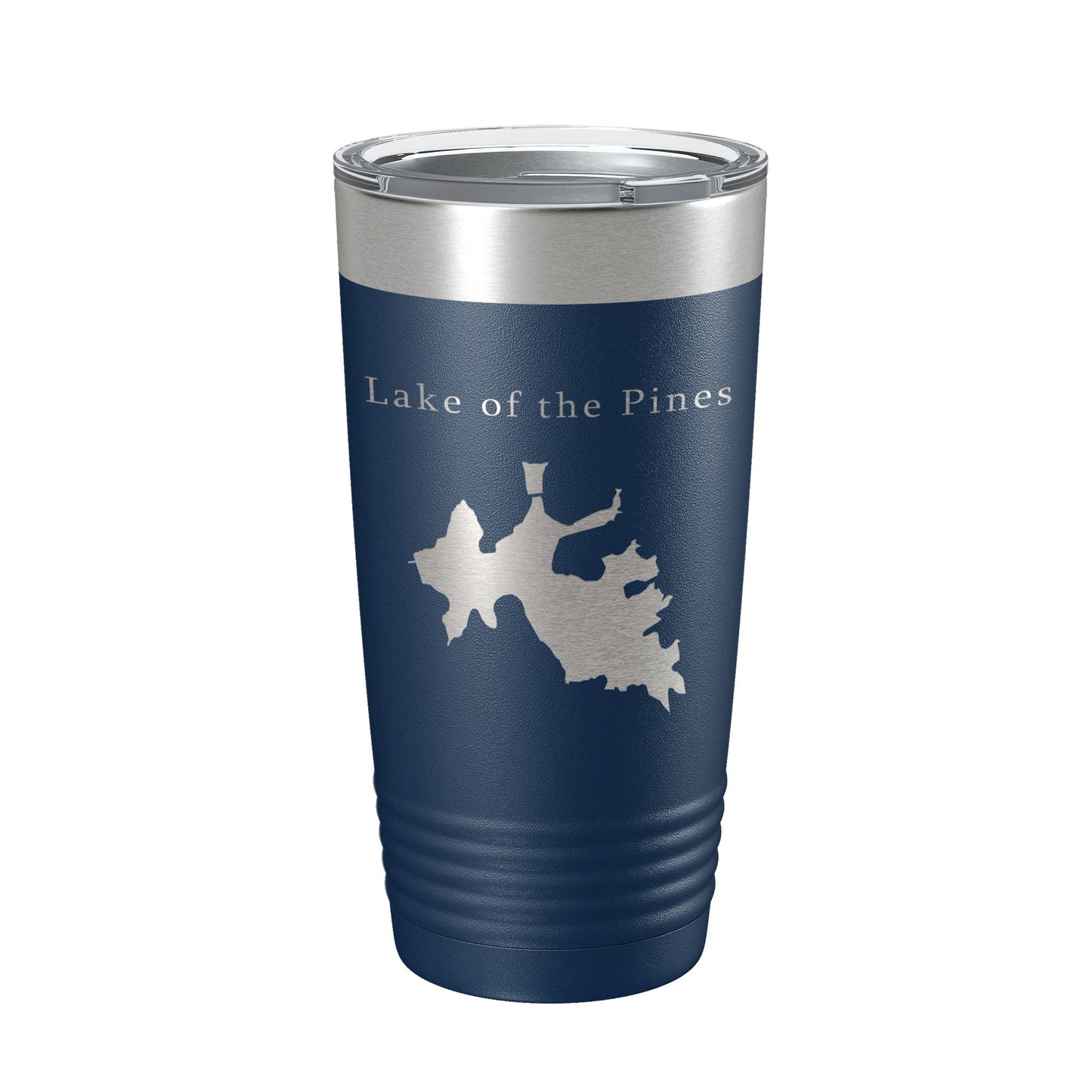 Lake of the Pines Map Tumbler Travel Mug Insulated Laser Engraved Coffee Cup California 20 oz-8