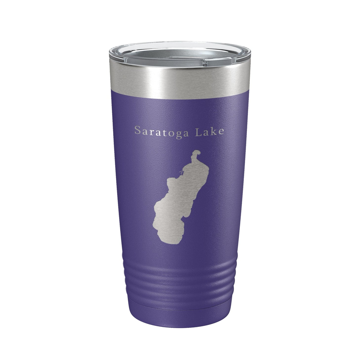 Saratoga Lake Map Tumbler Travel Mug Insulated Laser Engraved Coffee Cup New York 20 oz-15